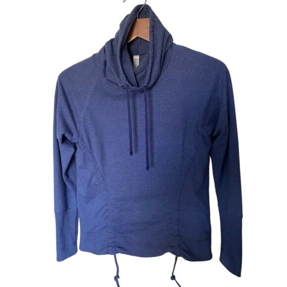 Lucy Blue Lean and Mean Cinch Pullover
Funnel Neck Sweatshirt Size Small - Picture 5 of 9